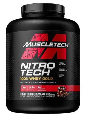 MUSCLETECH NITROTECH WHEY GOLD
