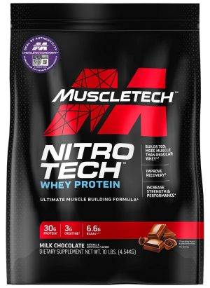 MUSCLETECH NITROTECH WHEY PROTEIN (4.54 KG)