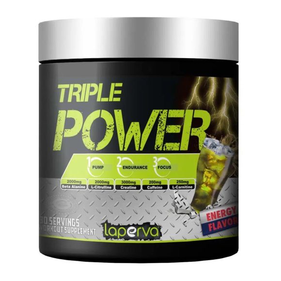 LAPERVA TRIPLE POWER PRE-WORKOUT EXPLOSIVE ENERGY 30 SERVINGS